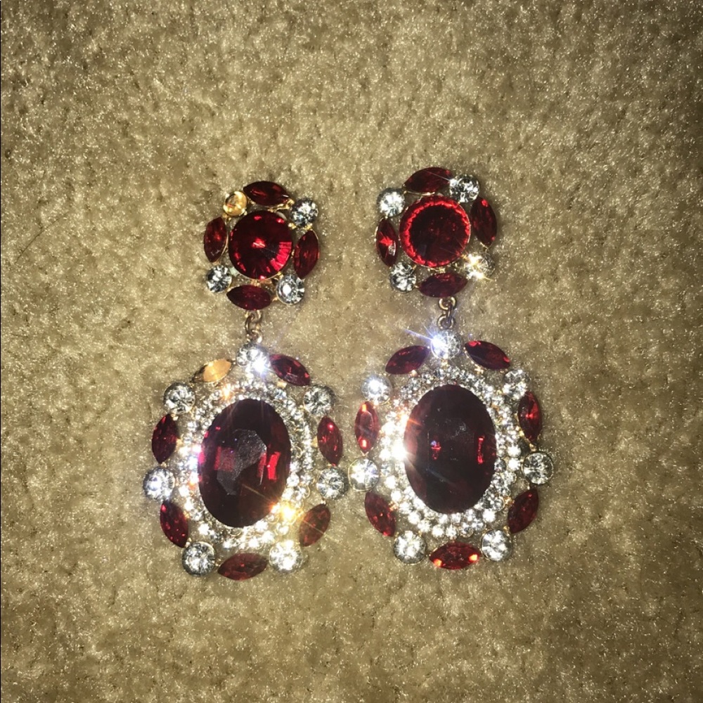 Pageant earrings - Picture 2 of 2